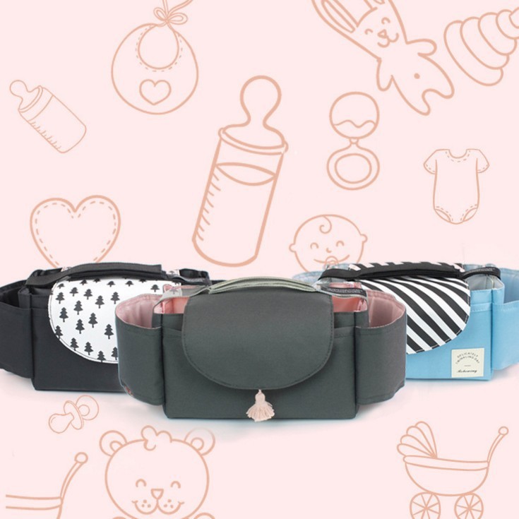 Organisateur de sac multifonction pour poussette