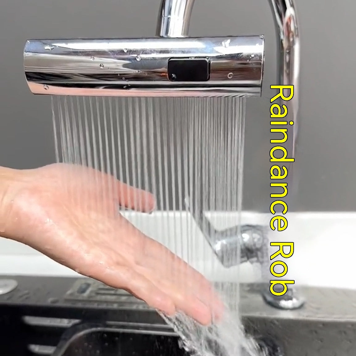 Robinet de cuisine cascade anti-éclaboussures, buse rotative universelle, rallonge multifonctionnelle, accessoires de cuisine